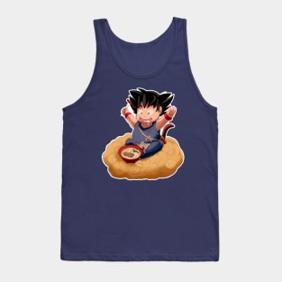 Kid Goku and the Flying Nimbus Tank Top